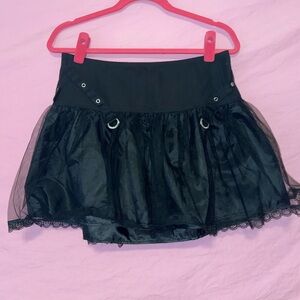 something like a mini skirt!!  from hot topic !